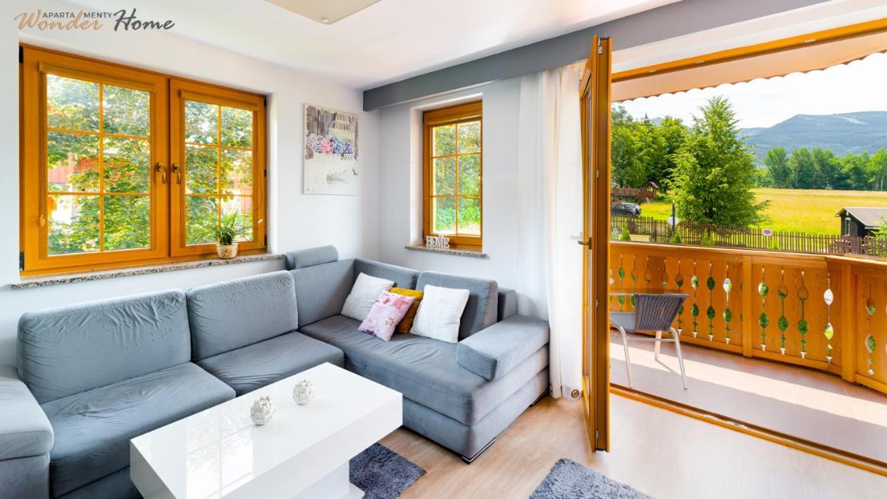 Wonder Home - Apartamenty W Malowniczej, Spokojnej Okolicy - Z Widokiem Na Sniezke كارباش المظهر الخارجي الصورة